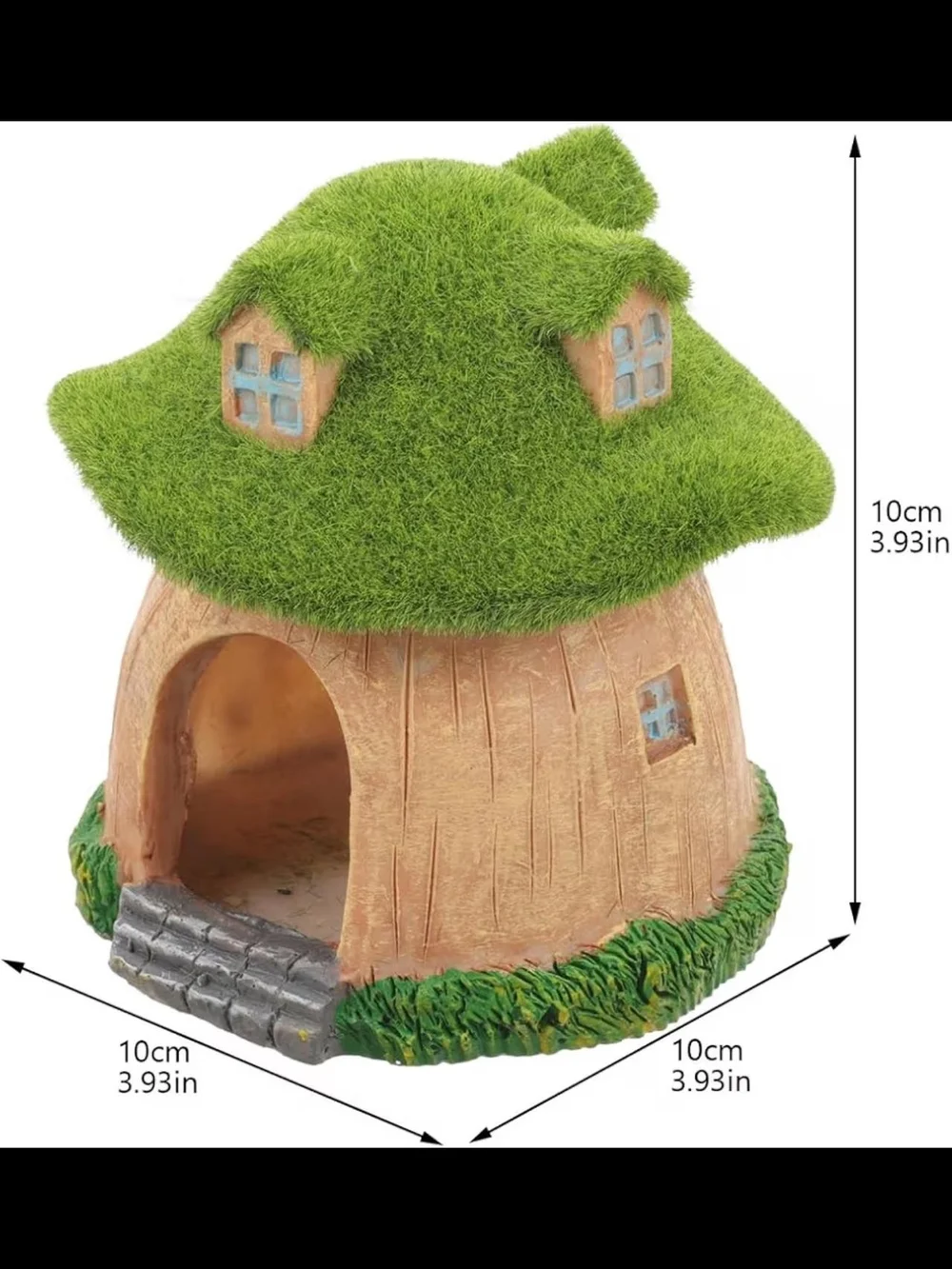 Aquarium Mushroom Fish Tank Cave House Home Hideout Shelter Decoration 4